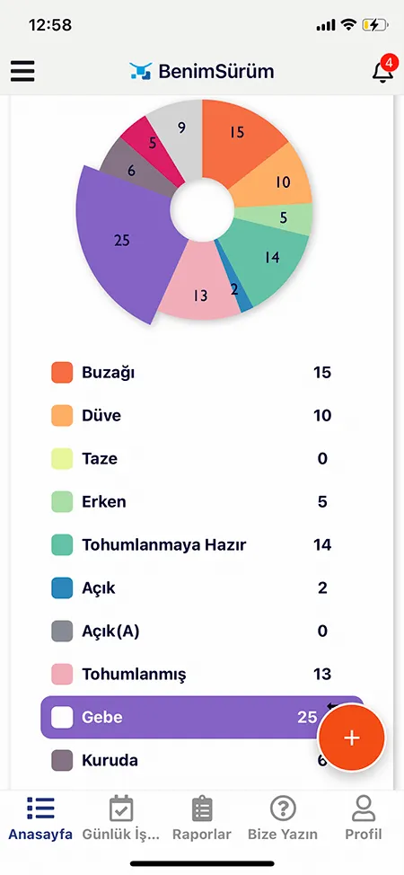 Nutztiere Kalben Berechnung Mobile Screenshot 2