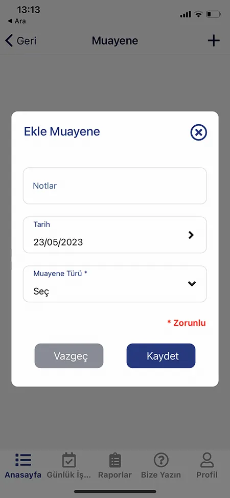 Tehén Egészségügyi Program Mobil Képernyőképek 5