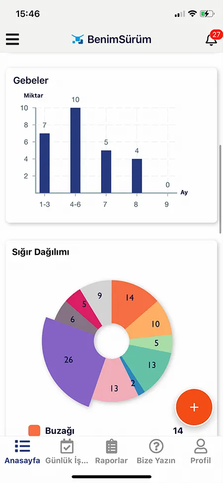 Slika 3 sa mobilnog telefona - parenje krava u periodu teranja